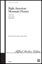 Eight American Mountain Hymns SATB choral sheet music cover